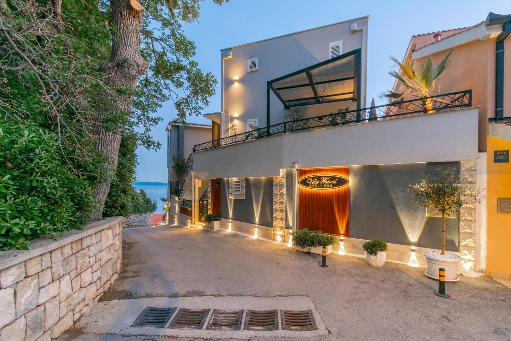Apartments Villa Tomas Брела Экстерьер фото