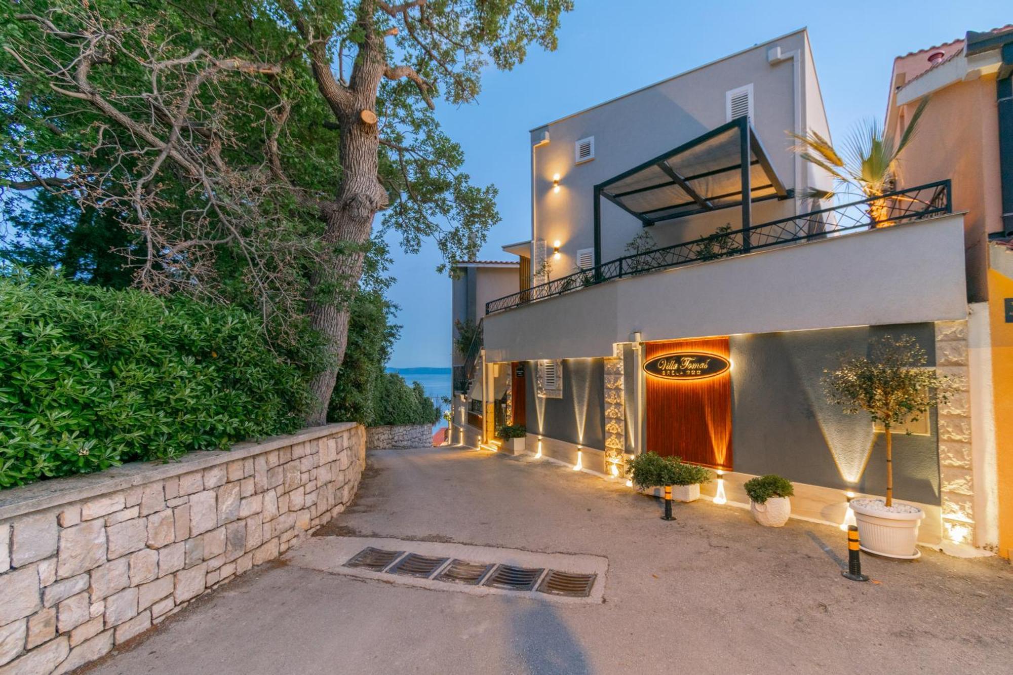 Apartments Villa Tomas Брела Экстерьер фото