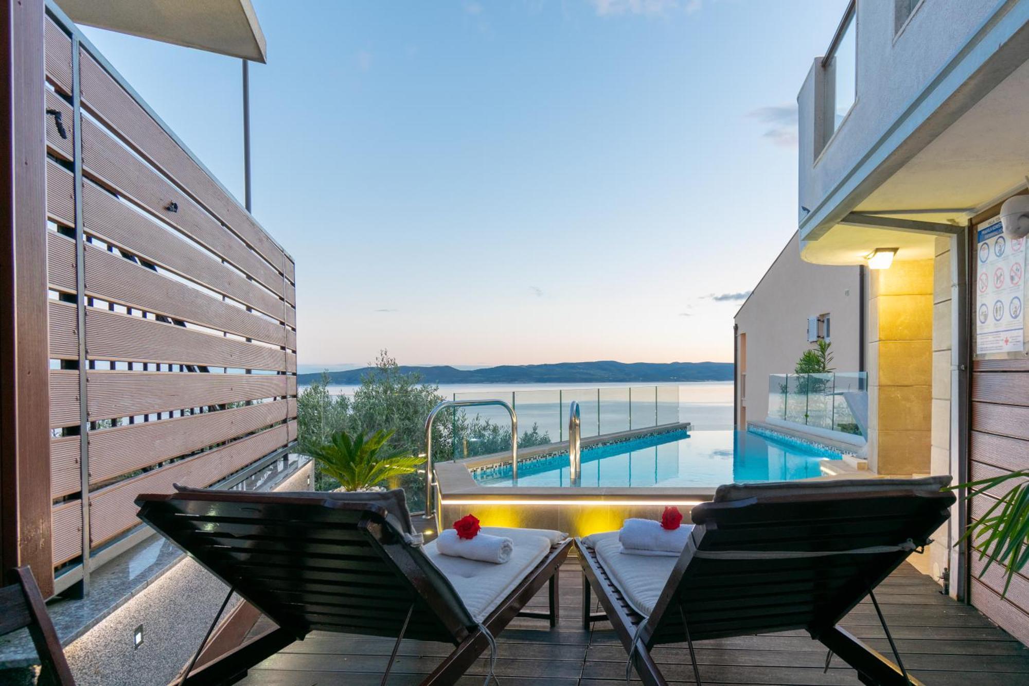 Apartments Villa Tomas Брела Экстерьер фото